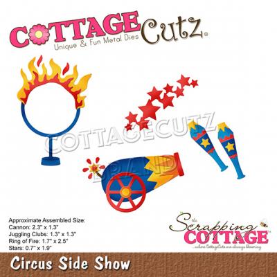 CottageCutz Scrapping Cottage - Circus Side Show